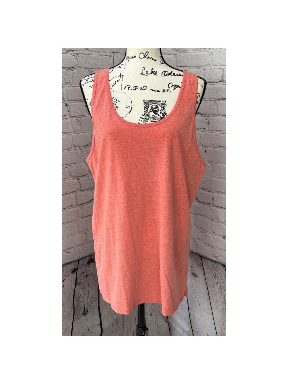 Mossimo Supply Co Women’s Coral Athletic Tank (Size L)